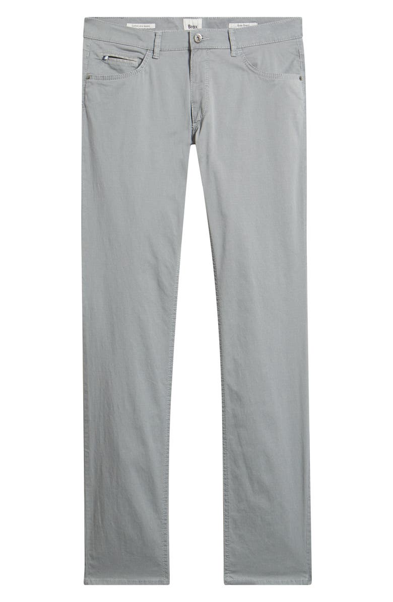 Brax Chuck Modern Fit Five-Pocket Pants, Alternate, color, Silver