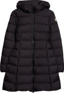Moncler Gie Water Resistant Down Long Coat