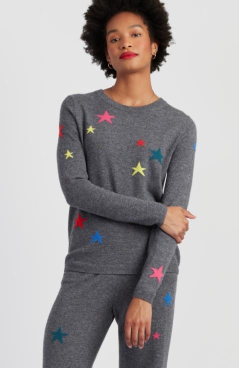 Wool Cashmere Star Sweater