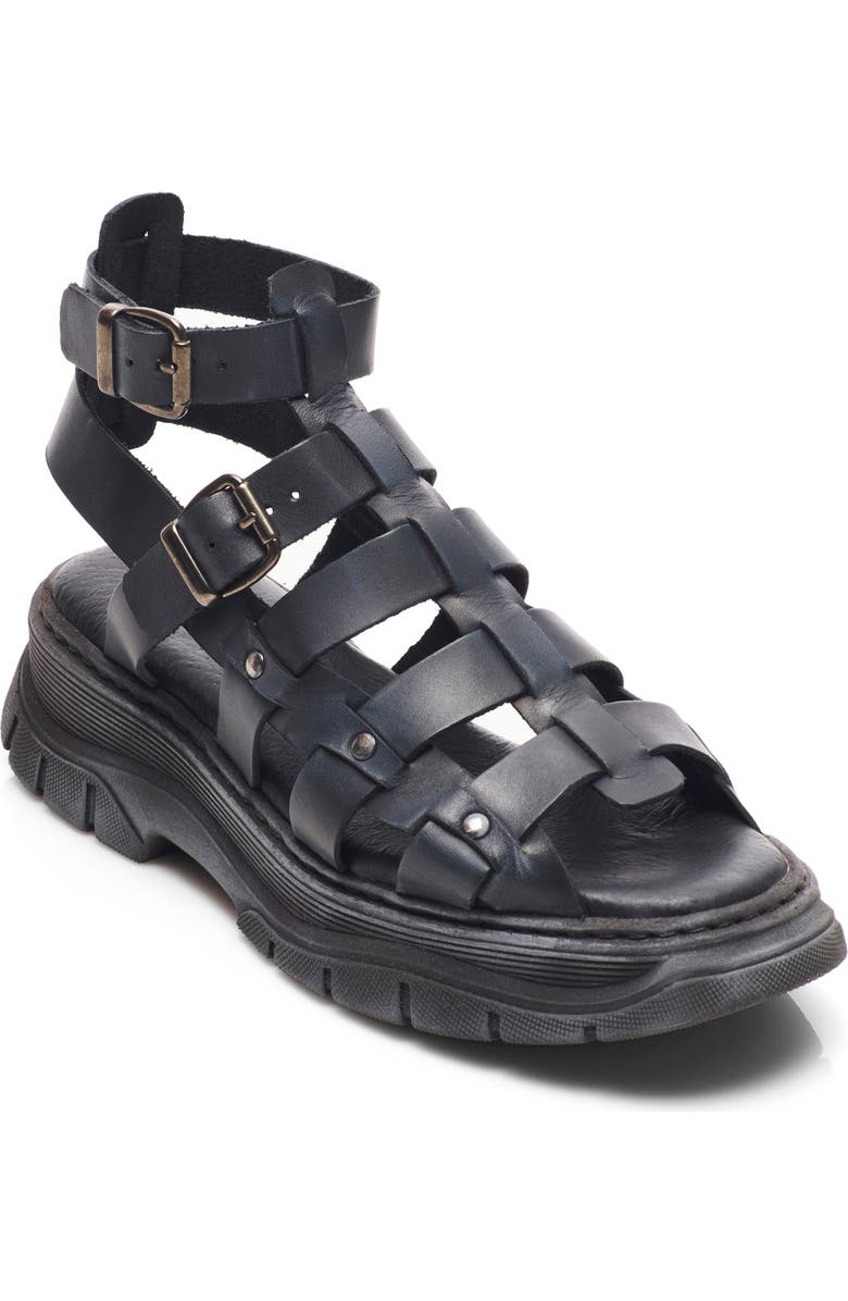 Free People Gia Fisherman Gladiator Sandal, Main, color,