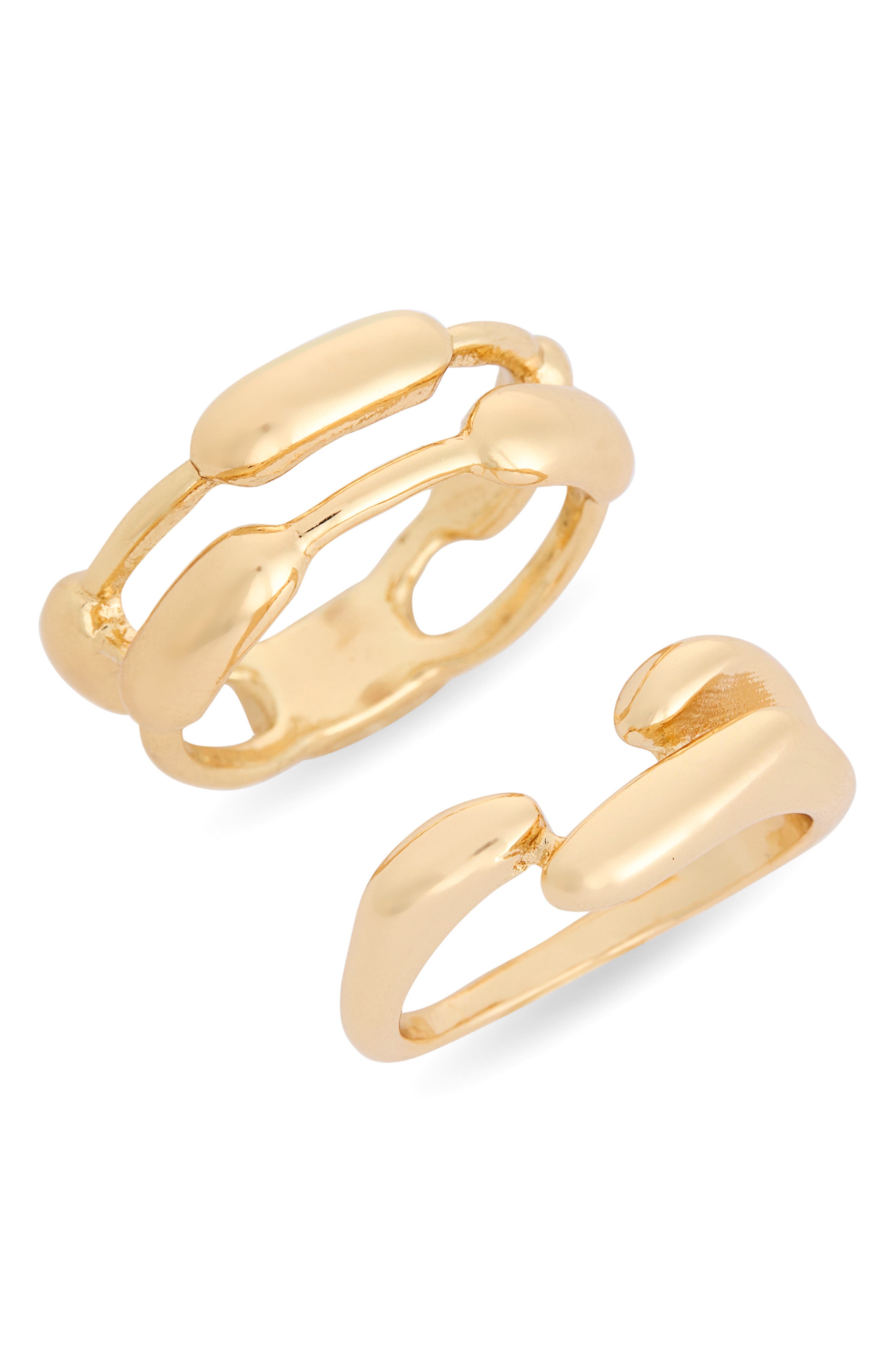 Leith Set of 2 Abstract Rings