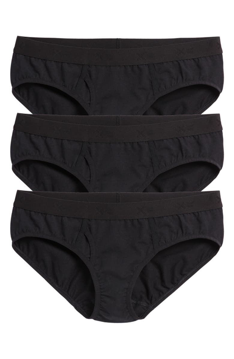 TomboyX Iconic 3-Pack Briefs, Main, color, Black
