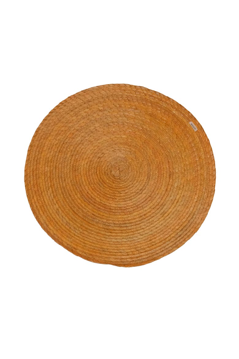 Palm Placemat Set of 4, Alternate, color, Mustard