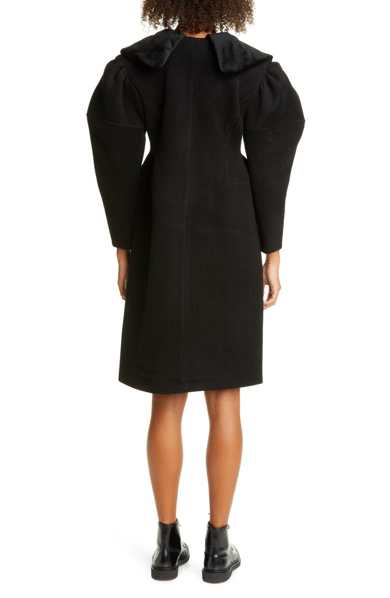 Shushu/Tong Fitted Waist Wool Coat, Alternate, color, 