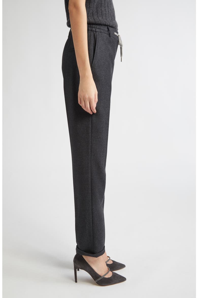 Soft Slim Fit Pants, Alternate, color, 15 SMOKE GRAY MELANG
