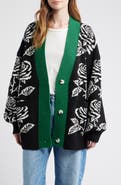 Dressed in Lala Rose Oversize Cotton Blend Cardigan