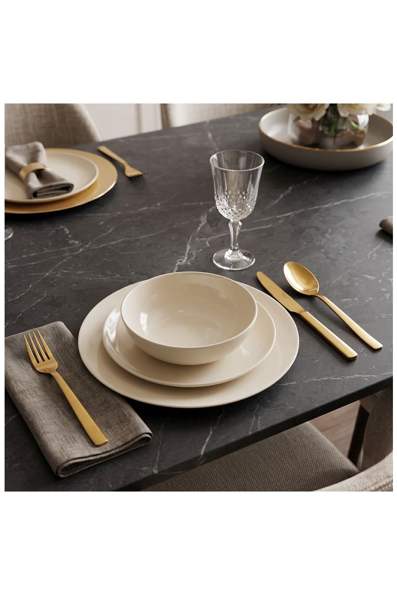 Leo Pure Gold Accent Flatware Set, Alternate, color, GOLD