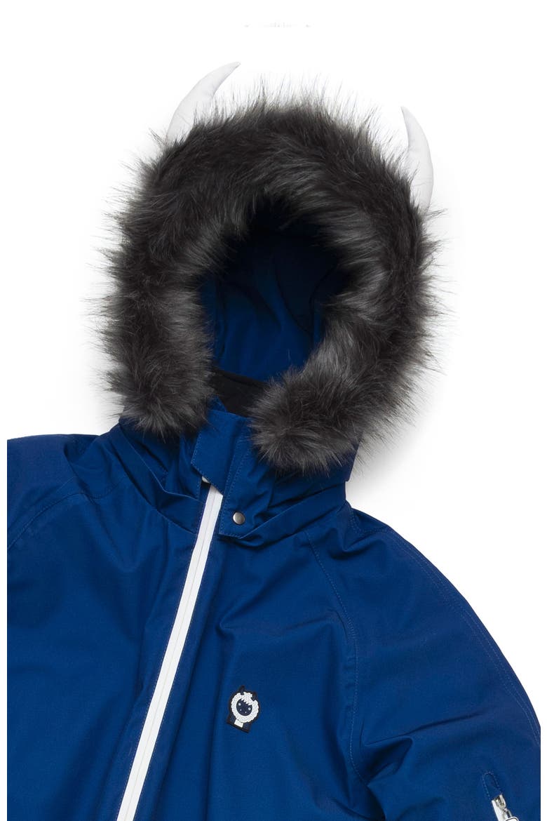 Frosty Mens Ski Suit, Alternate, color, Blue