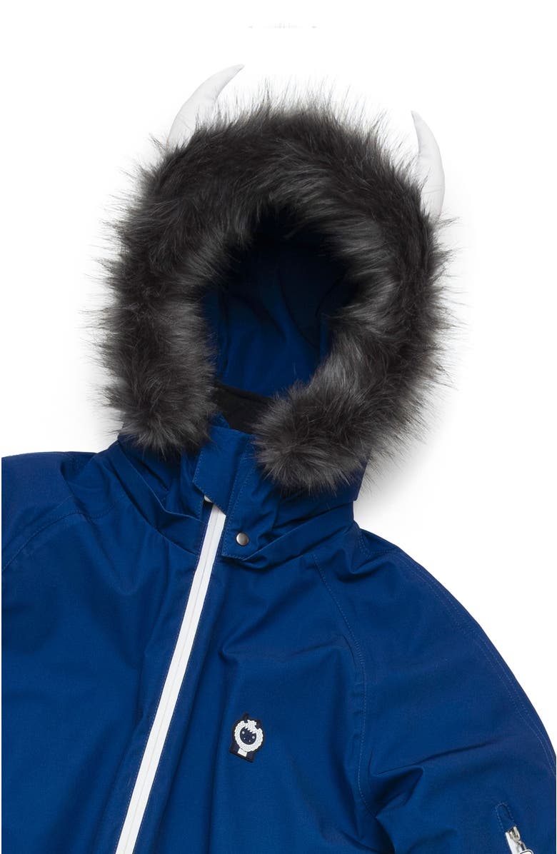 Roarsome Frosty Mens Ski Suit, Alternate, color, Blue