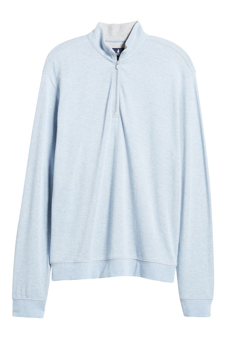 Hanks Quarter Zip Pullover, Alternate, color, MALIBU