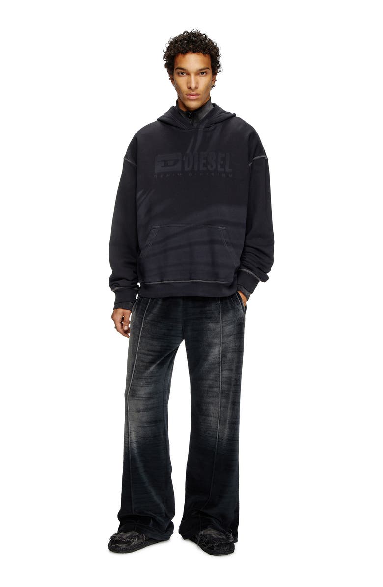 DIESEL<sup>®</sup> S-Boxt-Hood-R9 Graphic Hoodie, Alternate, color, Deep/ Black