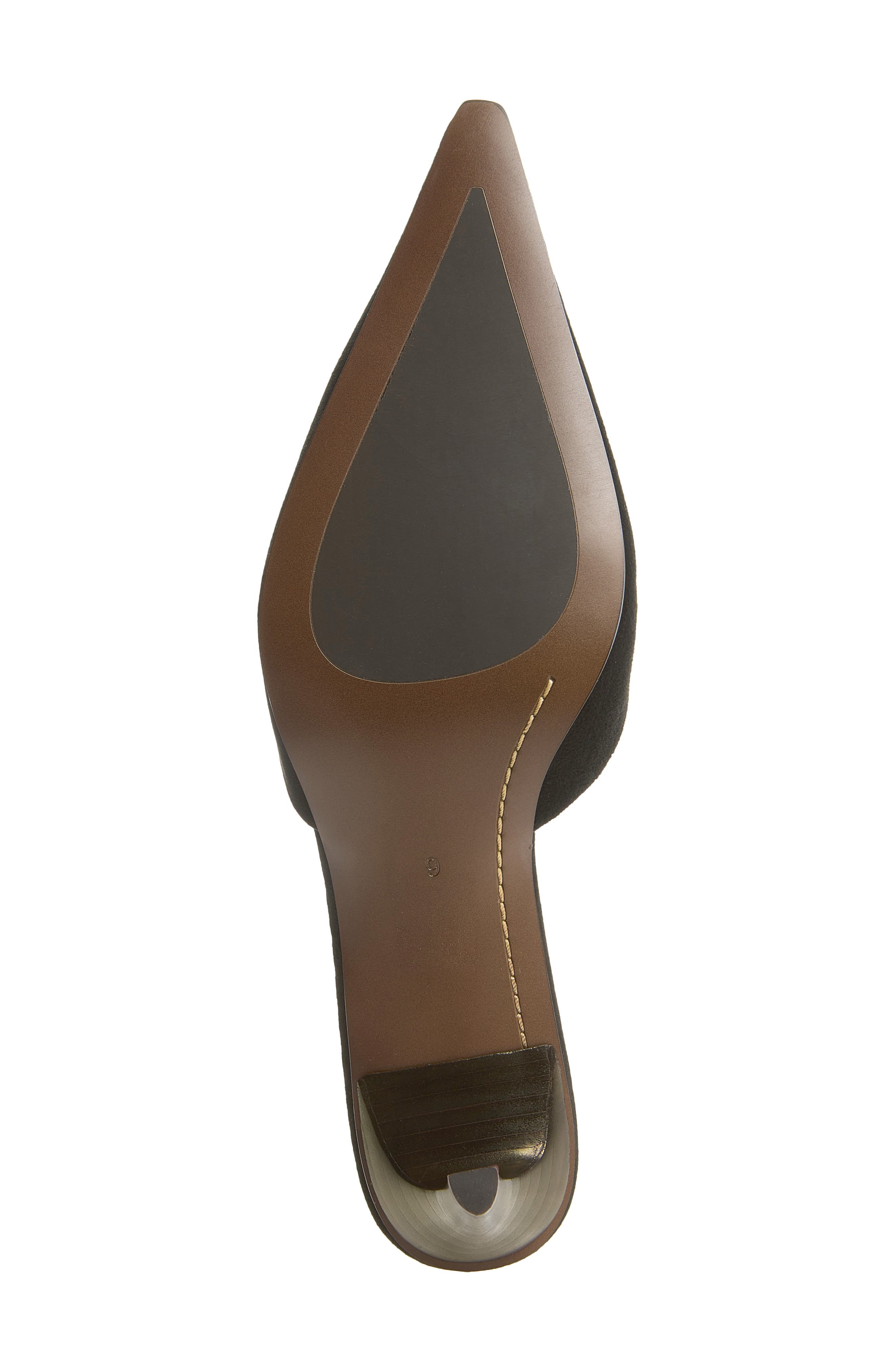 Claudina Mule, Alternate, color, BLACK SUEDE