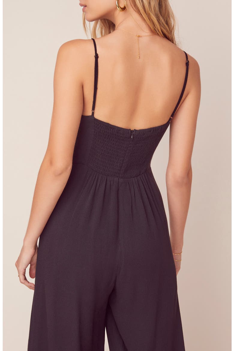 the Label Cicley Jumpsuit, Alternate, color, BLACK
