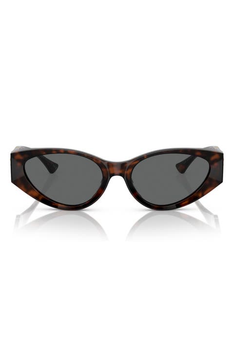 55mm Cat Eye Sunglasses