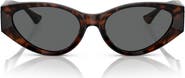 Versace 55mm Cat Eye Sunglasses