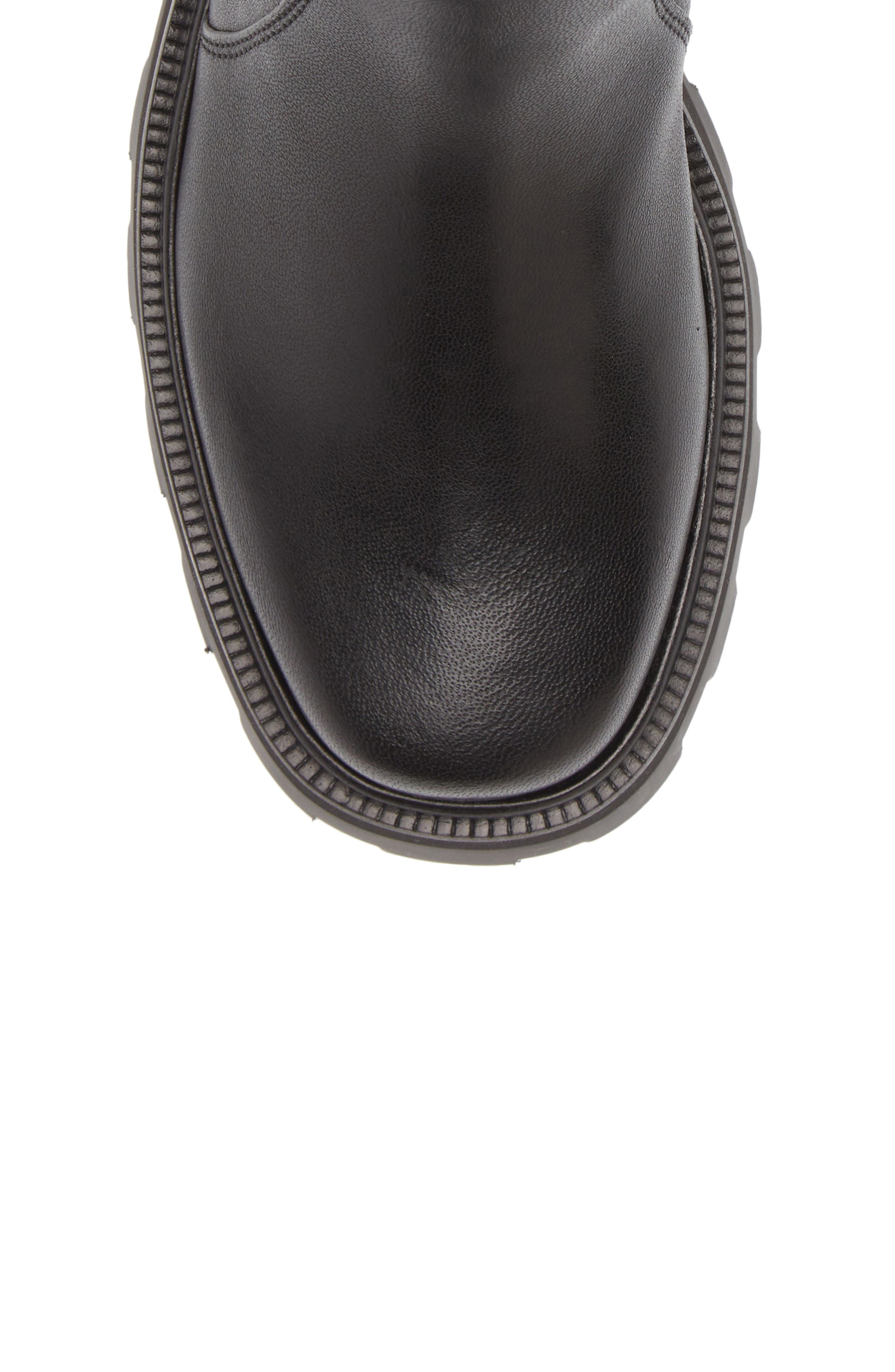 Jimmy Choo Bayu Lug Sole Boot, Alternate, color, Black