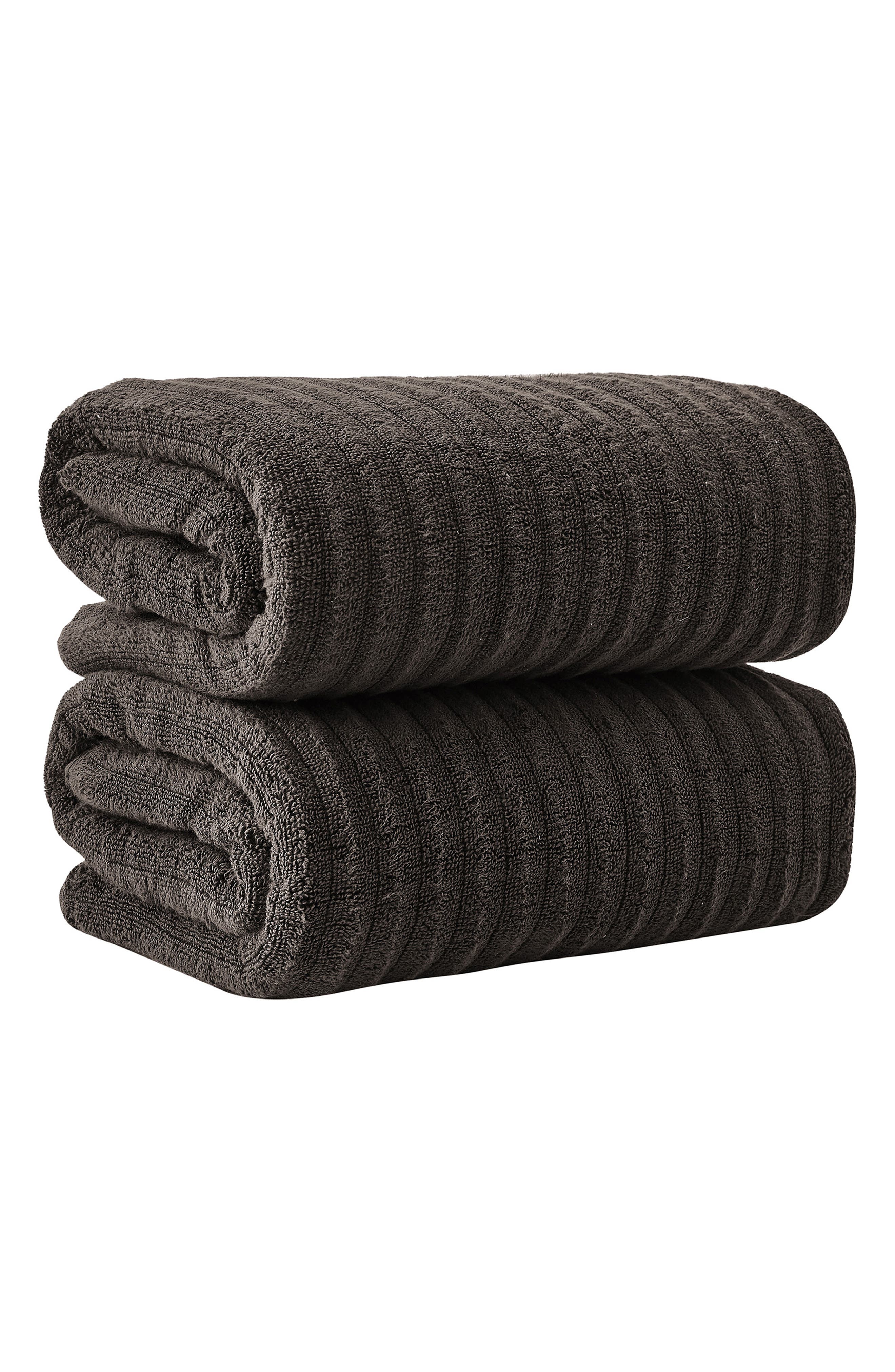 Woven & Weft Combed Cotton 2-Pack Bath Towels