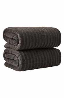 Woven & Weft Combed Cotton 2-Pack Bath Towels