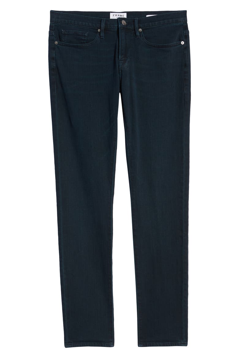 L'Homme Skinny Fit Jeans, Alternate, color, PLACID