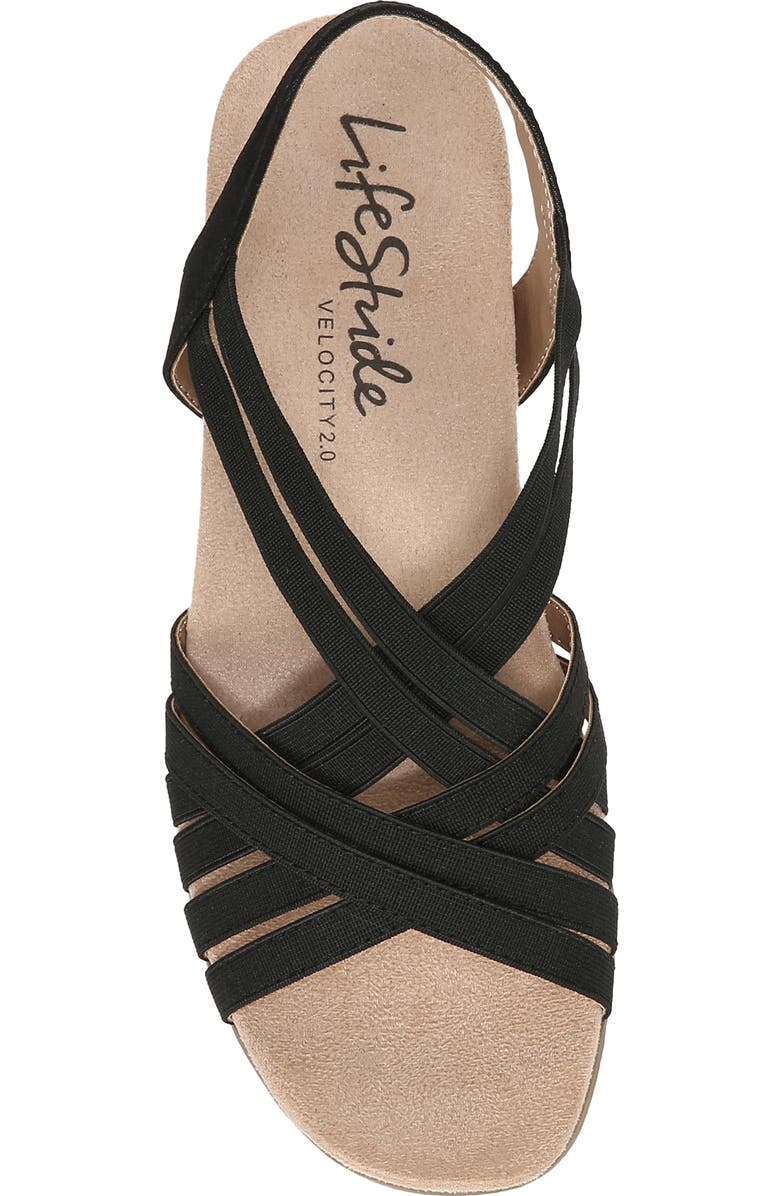 LifeStride Stellar Strappy Wedge Sandal, Alternate, color,
