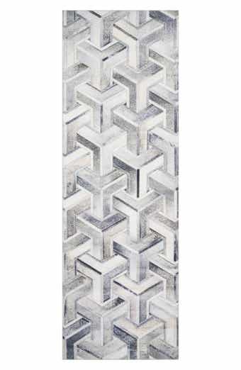 LOLOI Maddox Collection Rug - Silver/Ivory - 8' x 10'