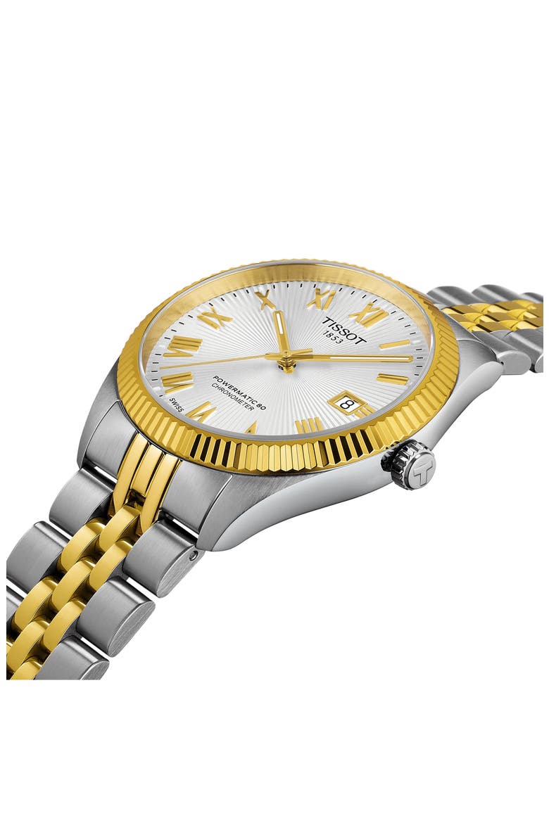 Ballade Powermatic 80 COSC Bracelet Watch, 39mm, Alternate, color, SILVER