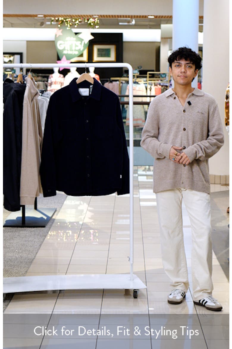 Lennon Bouclé Overshirt video
