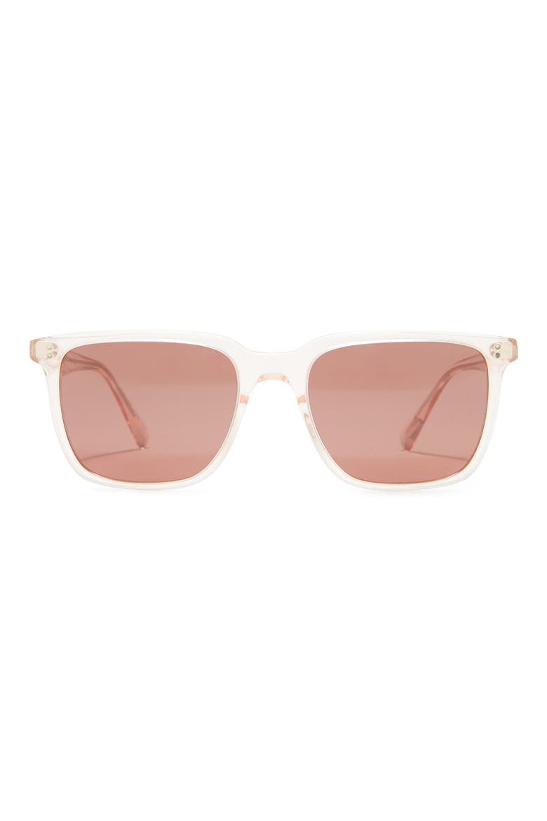 Lachman 53mm Square Sunglasses, Main, color, PINK