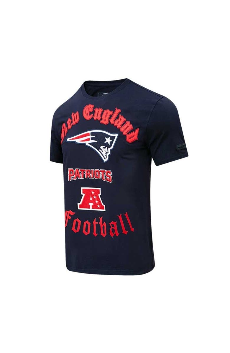 PRO STANDARD Men's Pro Standard Navy New England Patriots Old English T-Shirt, Alternate, color, Navy