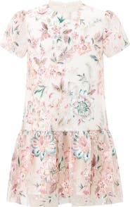Marlo Kids Veronica Embroidered Mini Dress
