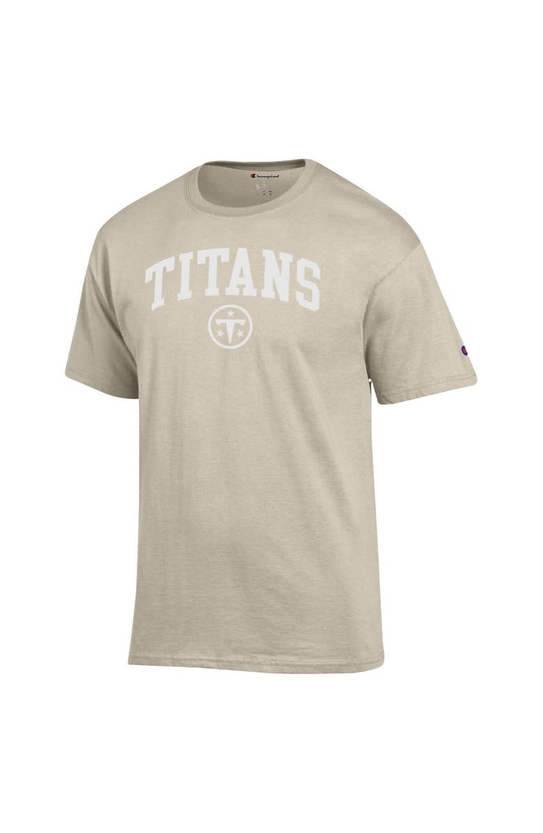 Champion Men's Champion Oatmeal Tennessee Titans Jersey T-Shirt, Alternate, color, Oatmeal