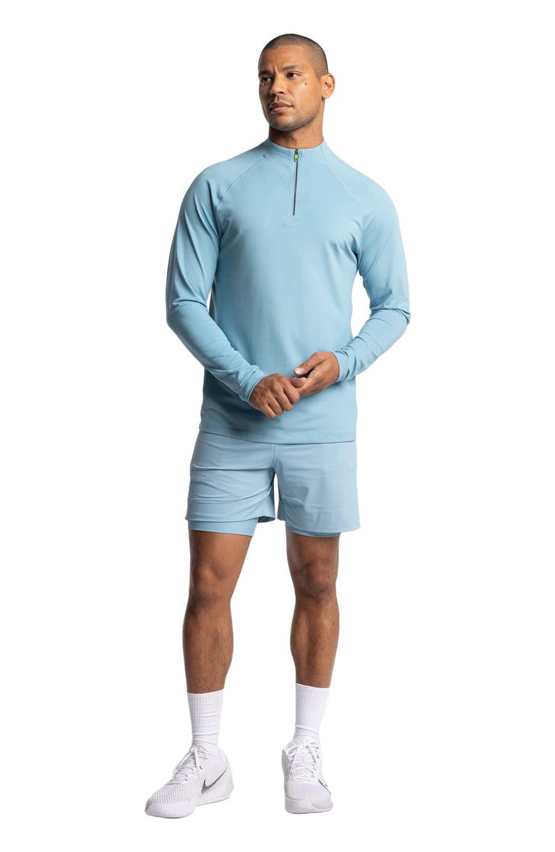 AVI Drive Pickleball Quarter Zip, Main, color, Glacier