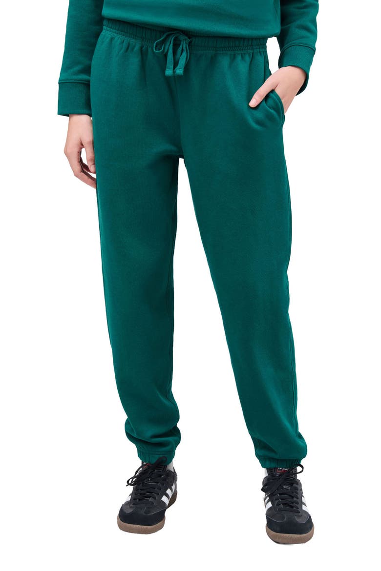 The Recycled Fleece Classic Sweatpant, Main, color, Rainforest