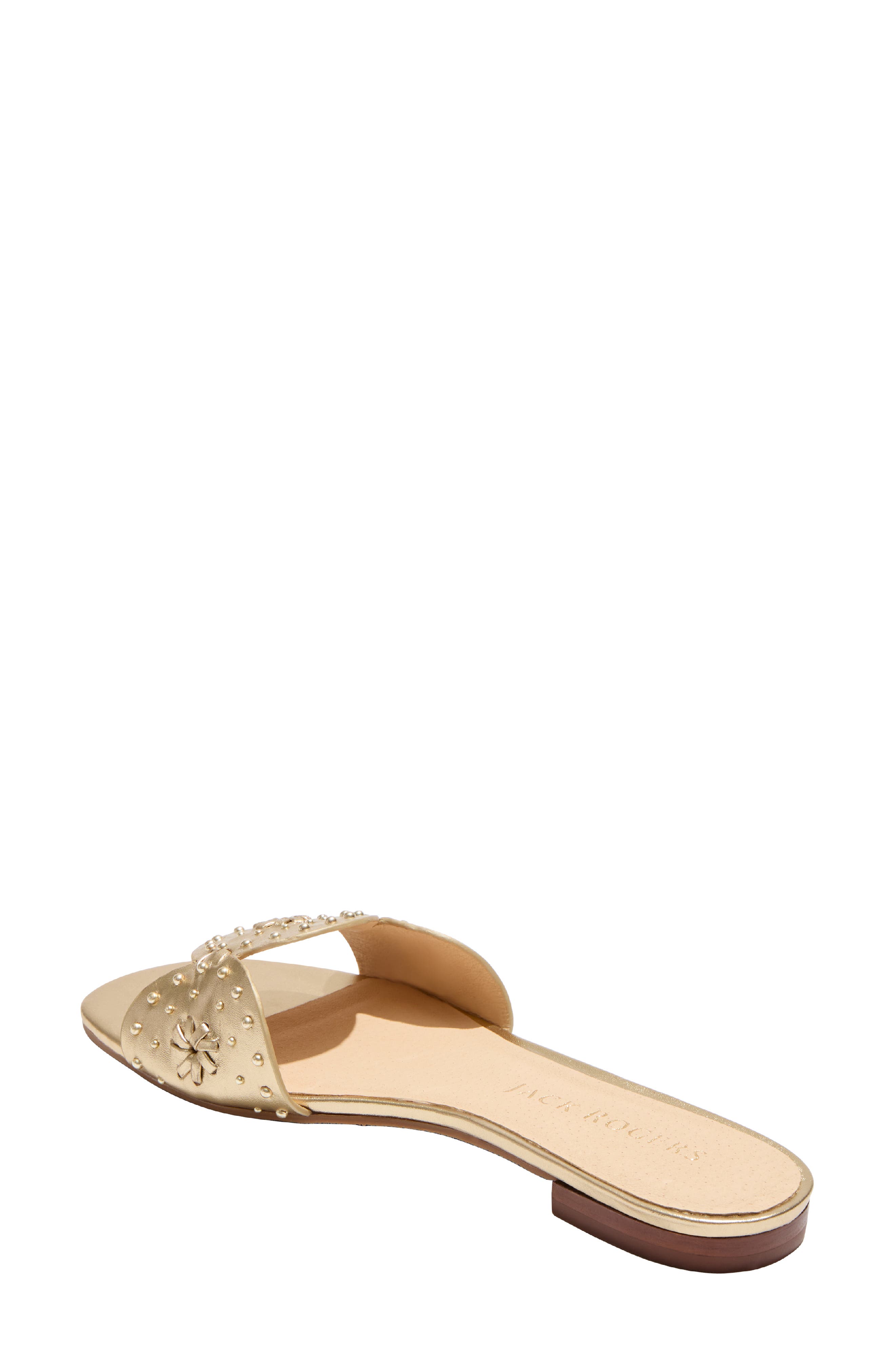 Jack Rogers Ellis Stud Flat Sandal, Alternate, color, 