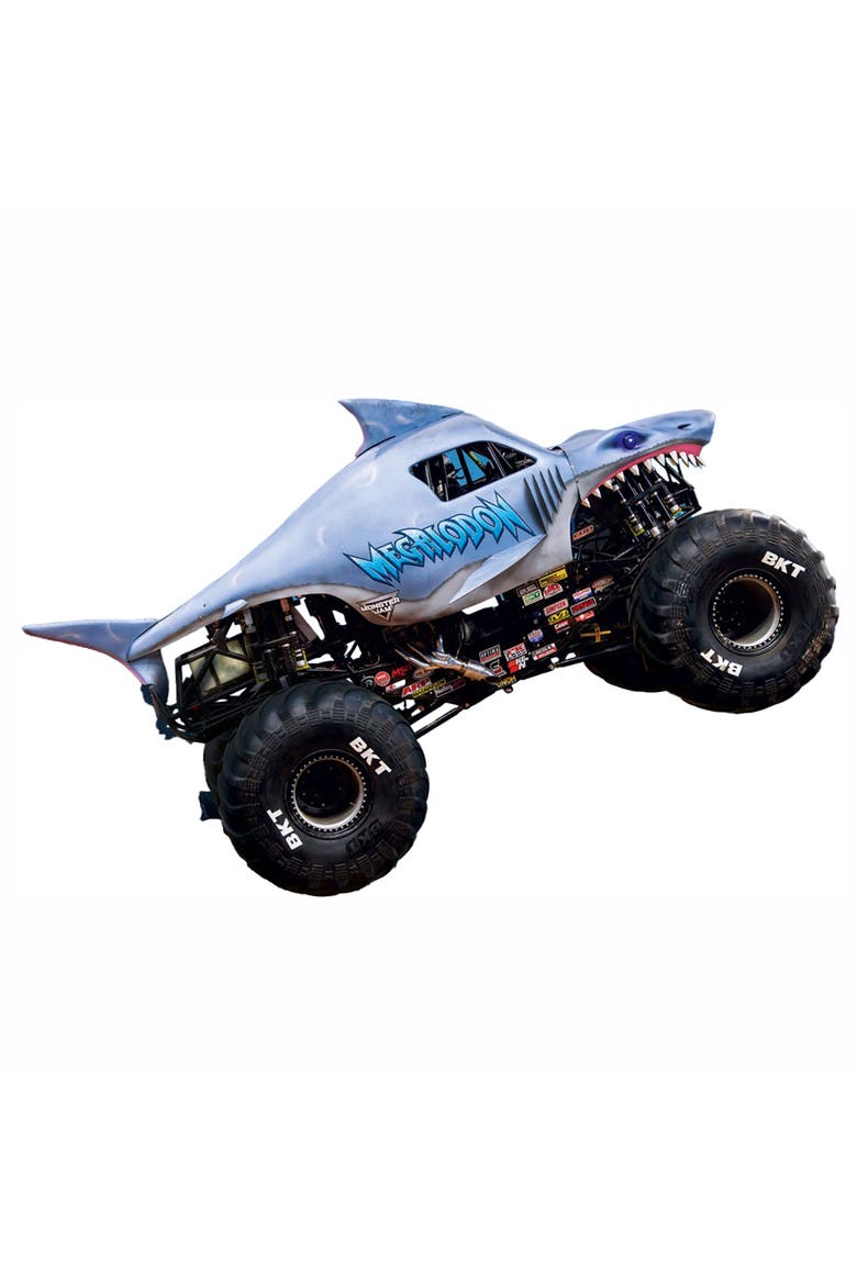 Monster Jam Puzzle & Lunch Box Megalodon, 100Piece Jigsaw, Alternate, color, Multicolored
