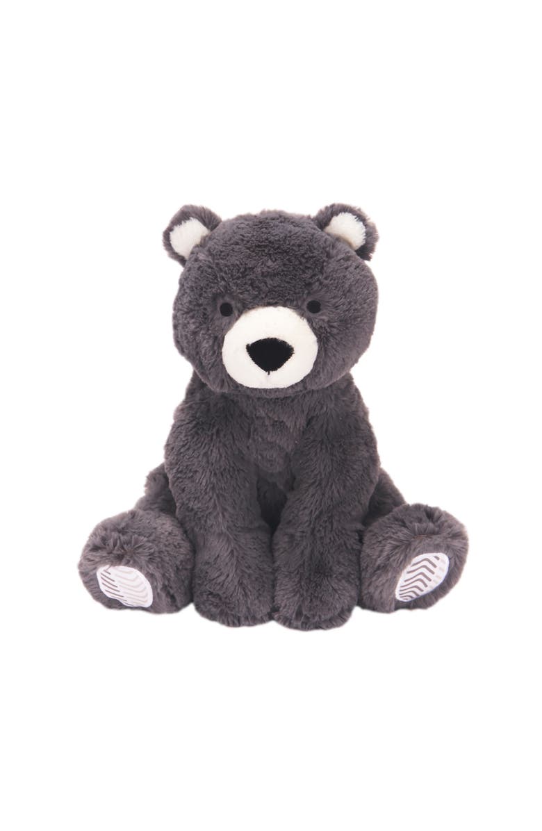 Lambs & Ivy Woodland Forest Plush Bear Stuffed Animal Toy Plushie - Oscar, Main, color, Gray