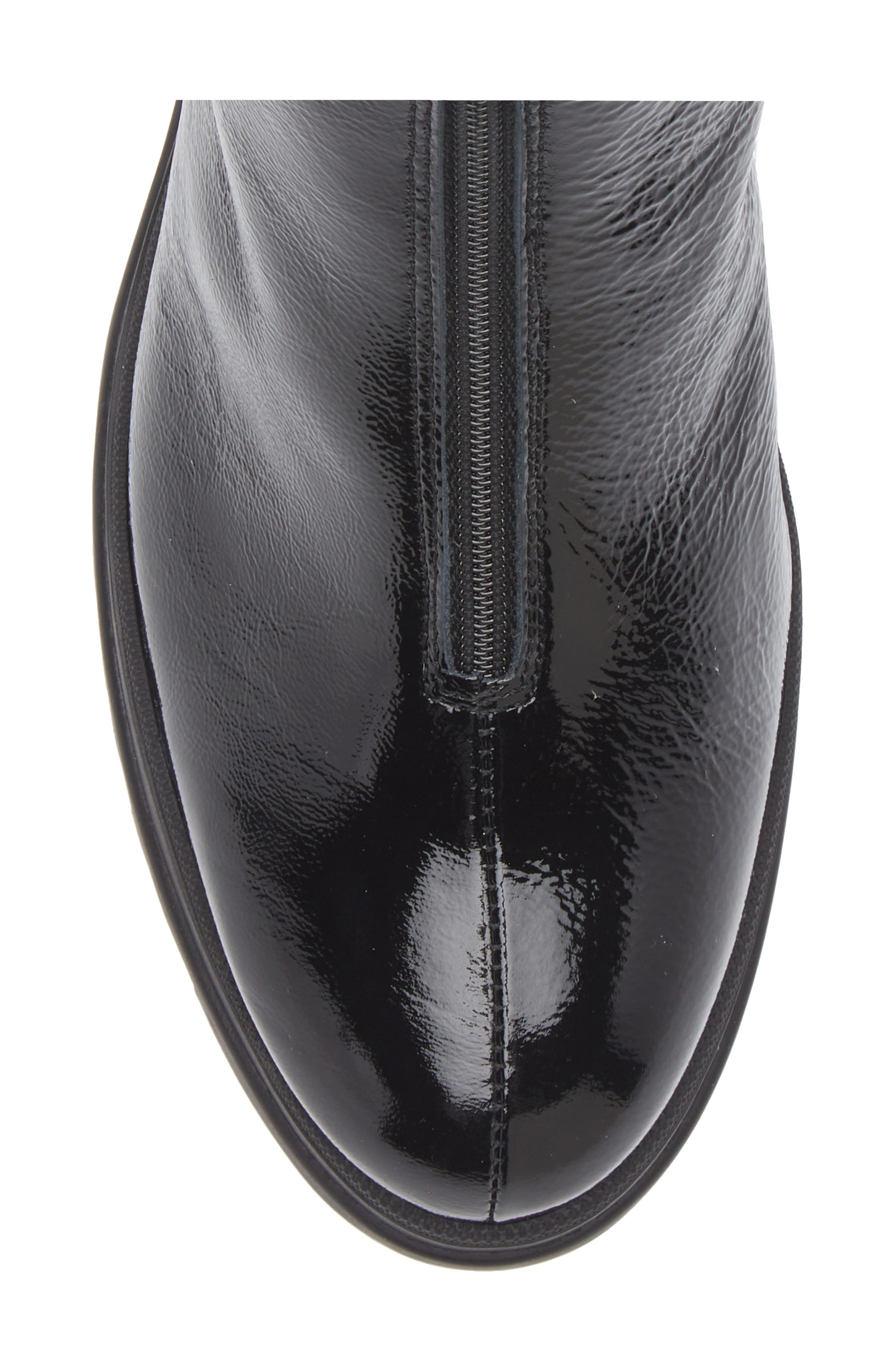 La Canadienne Wave Lug Sole Bootie, Alternate, color, Black