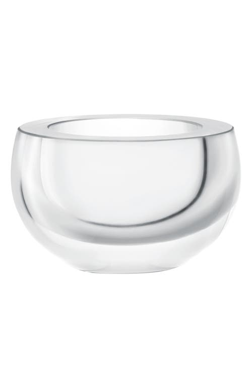 Lsa Glass Host Bowl In Transparent