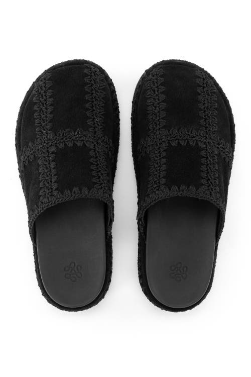 The Sak Bryn Slip On Clog In Black Patch