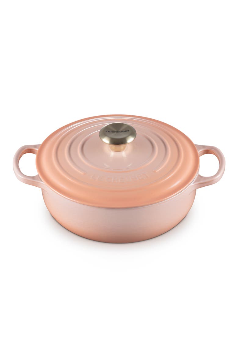 Signature 3.5-Quart Sauteuse Oven, Main, color, PECHE
