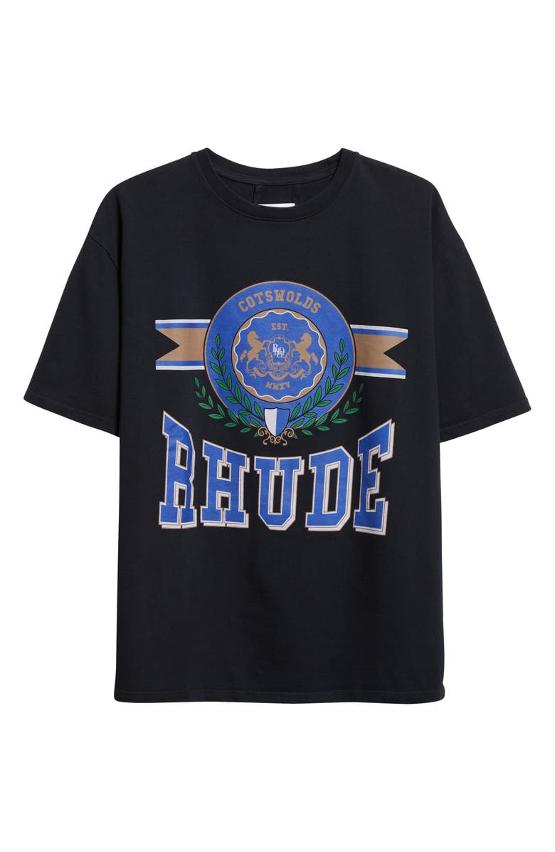 Rhude Cotswold Crest Graphic T-Shirt, Alternate, color,