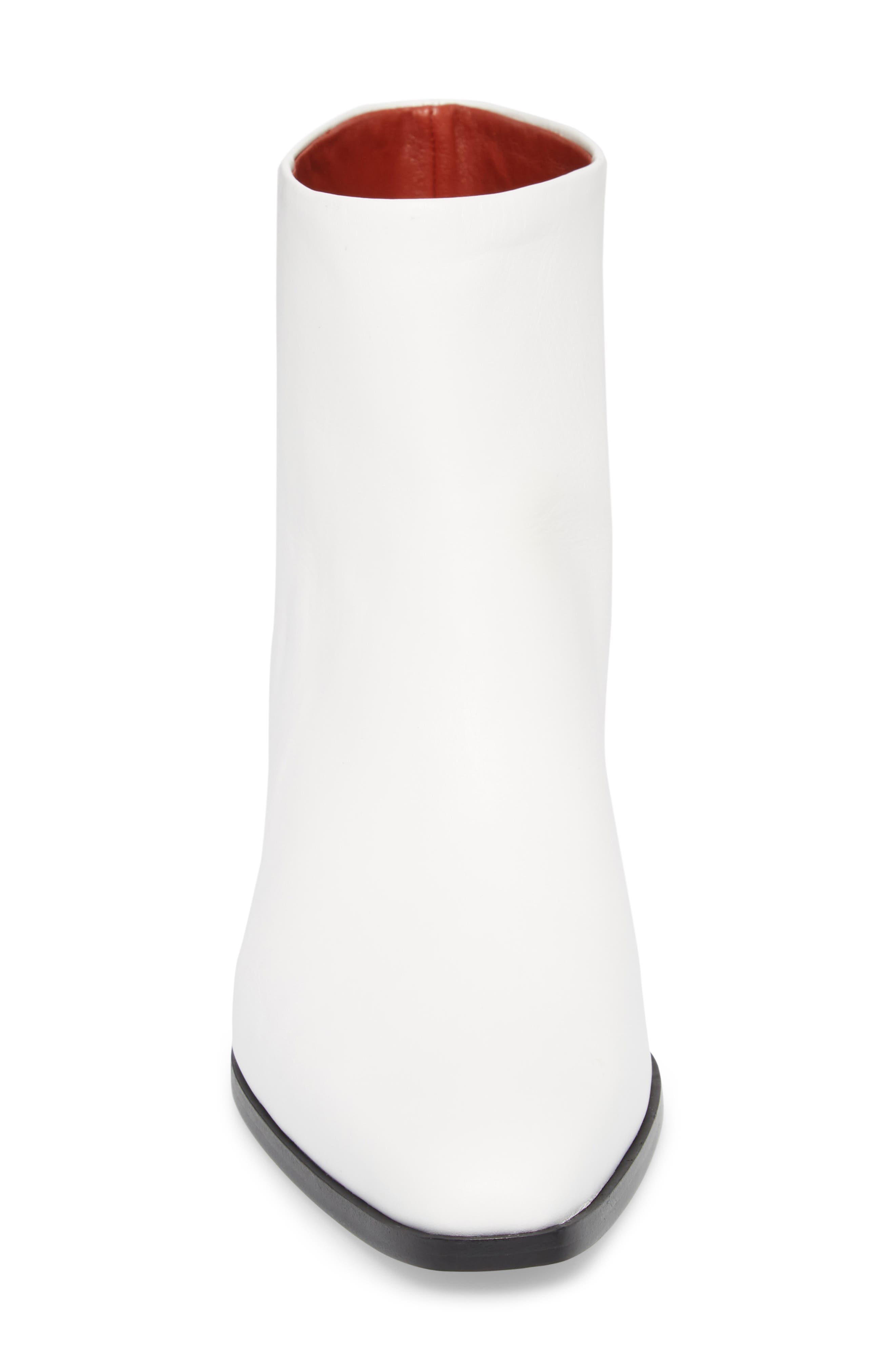 Agatha Bootie, Alternate, color, OPTIC WHITE