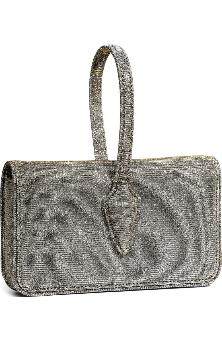 Alexis Bittar Lace-Up Wristlet, Alternate, color, Disco Gold