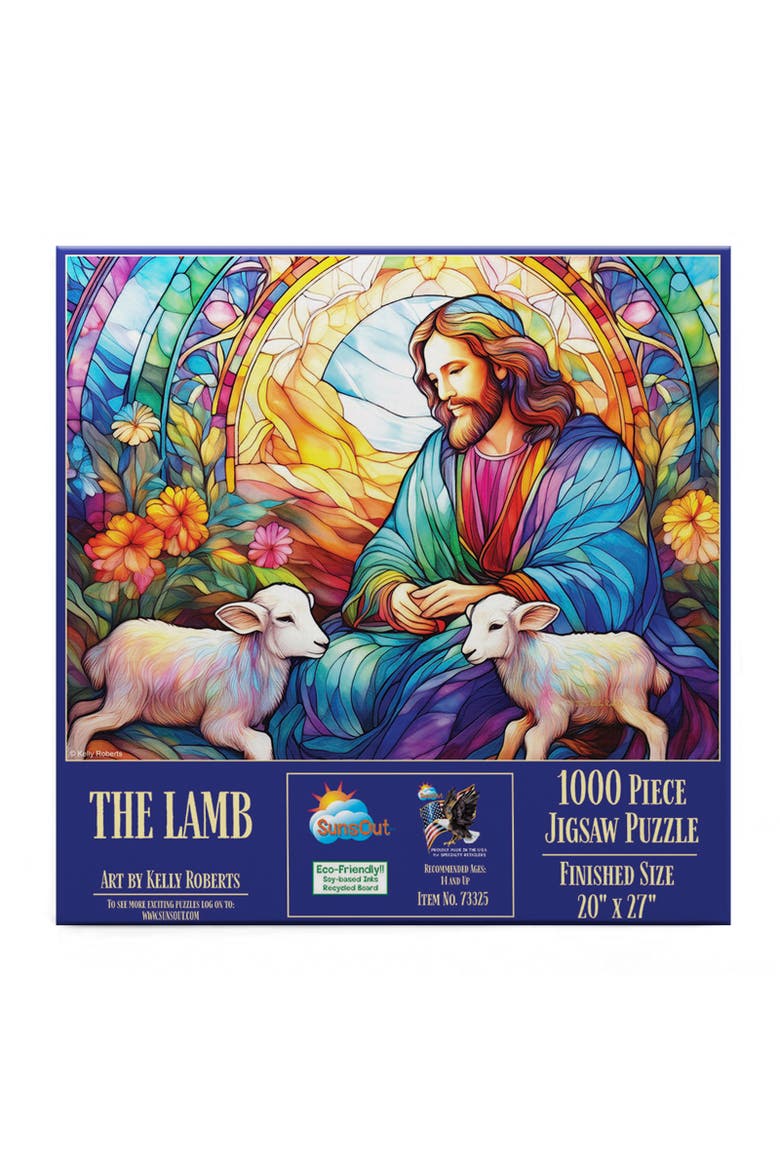 The Lamb 1000 piece Jigsaw Puzzle for Adults, Alternate, color, Multicolor