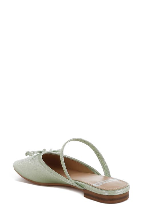 Rag & Co Women's Opalia Glitter Ballet Mules In Green In Green
