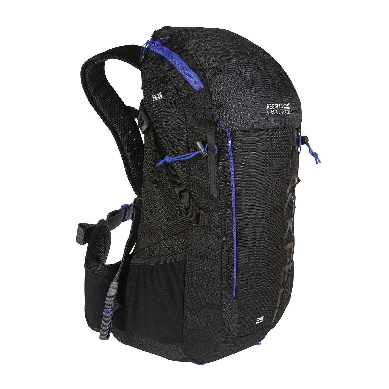 Blackfell Iii 6.6gal Knapsack, Alternate, color, Black and Surfspray Blue