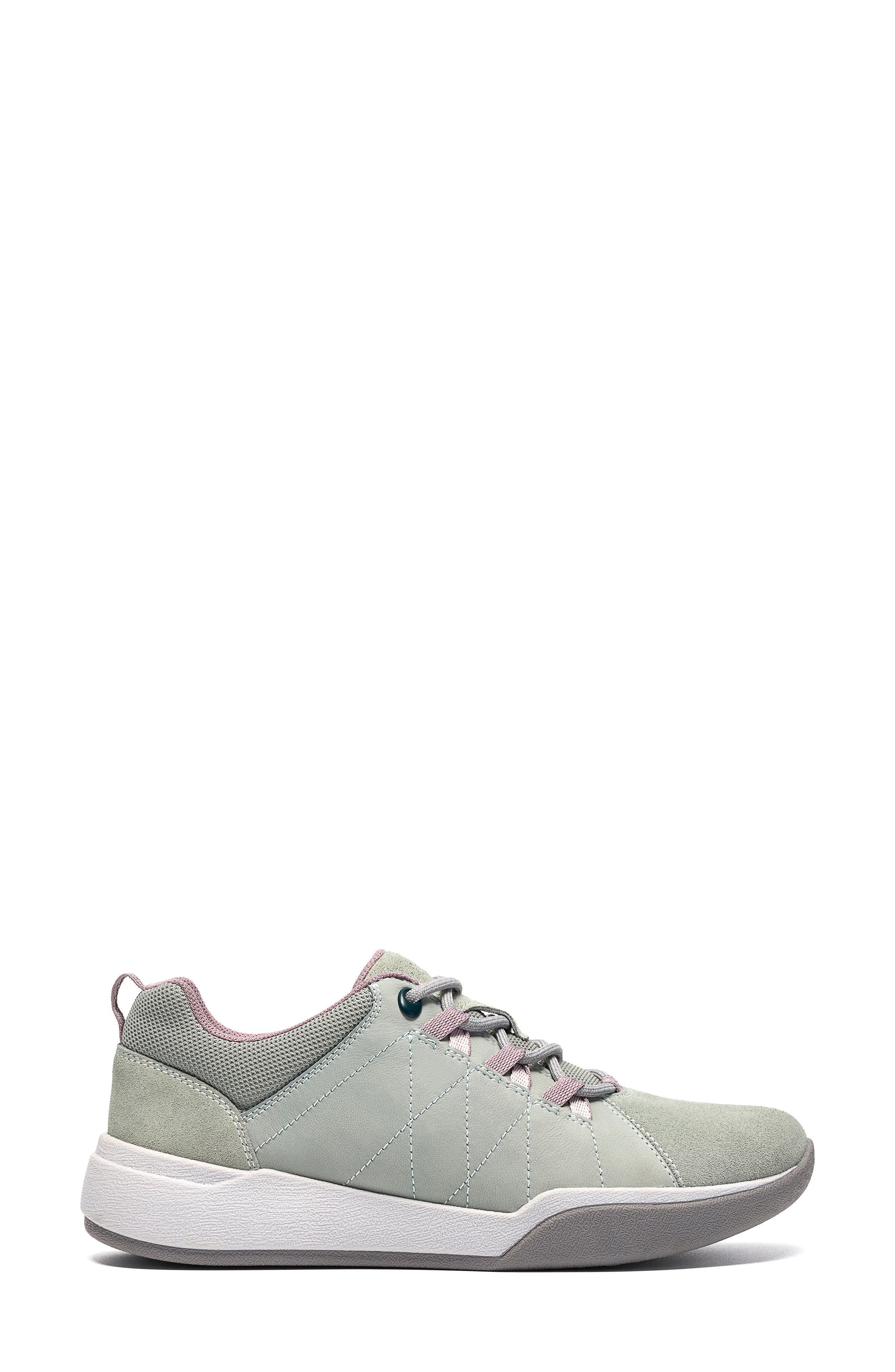 Aydria Sneaker, Alternate, color, SAGE SUEDE