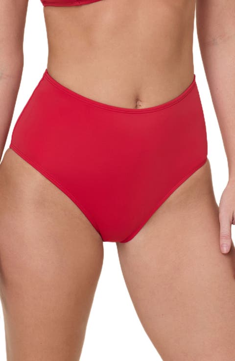 High Waist Bikini Bottoms