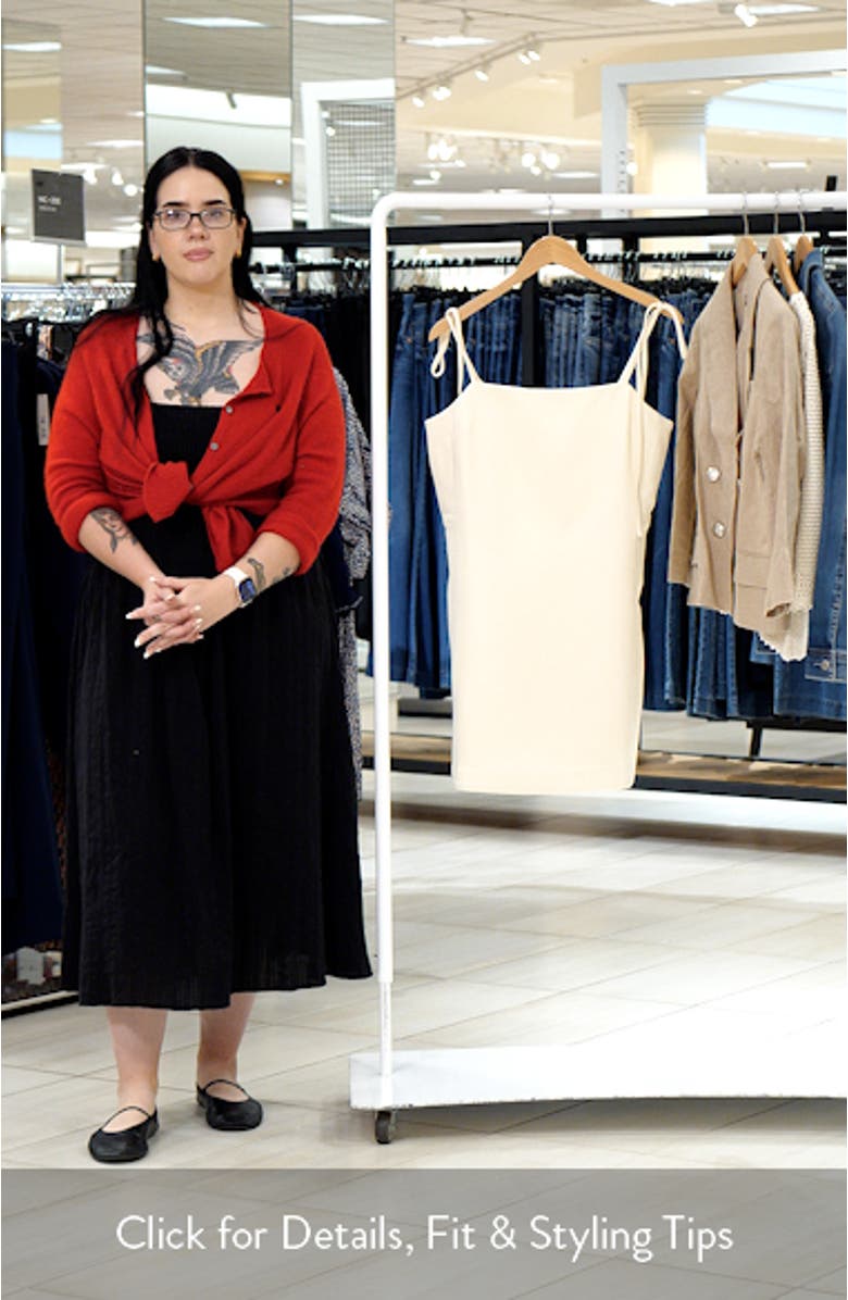 Tie Strap A-Line Minidress, sales video thumbnail