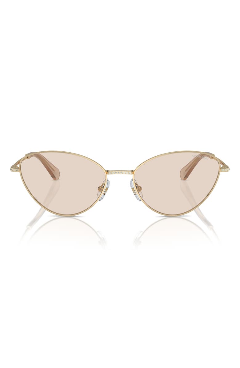 Swarovski 58mm Cat Eye Sunglasses, Main, color, 